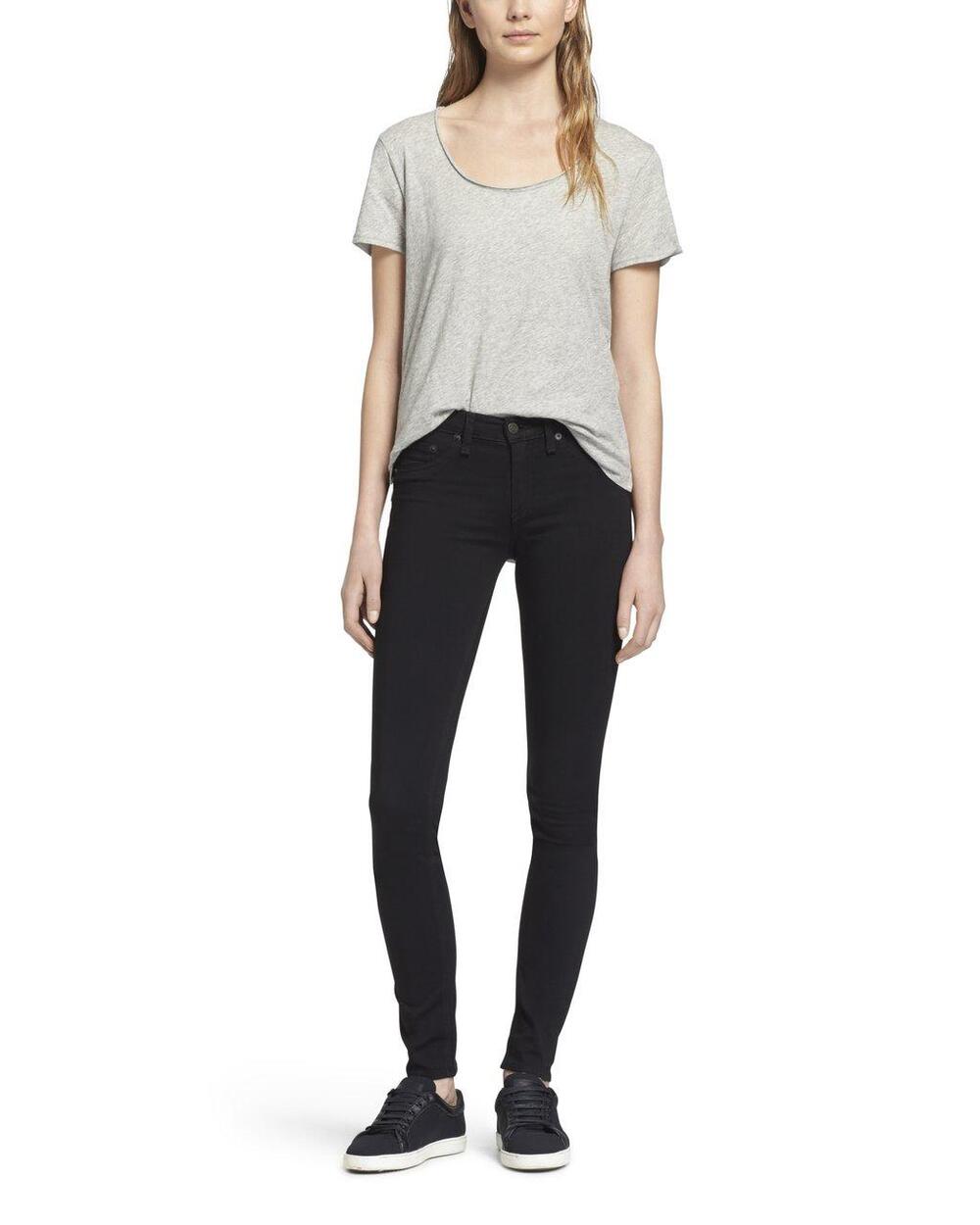 NEW Rag & Bone Black Legging Jegging Skinny Jeans 25